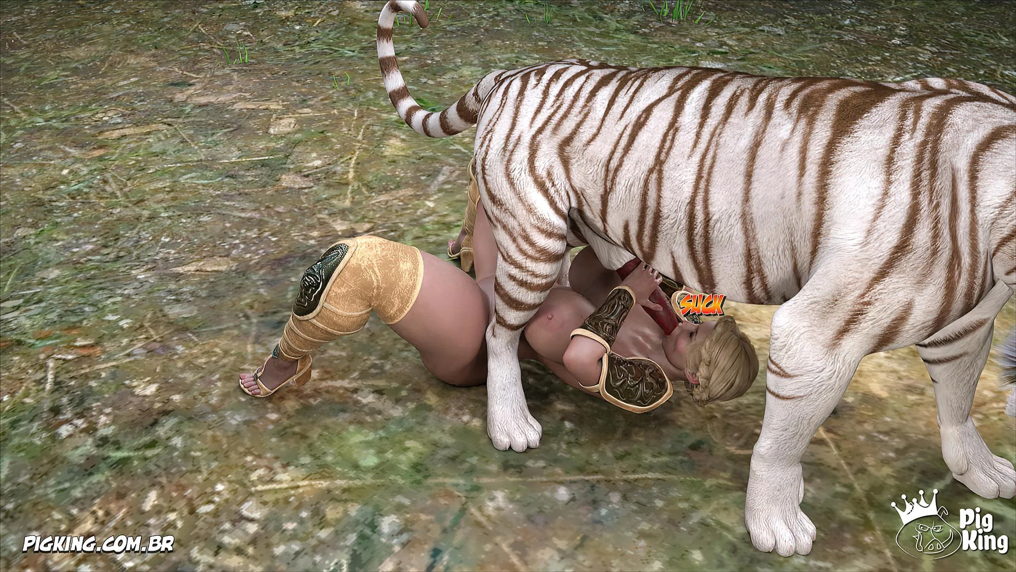 Encontro Proibido em Família: Quadrinhos Eróticos em 3D Explícito