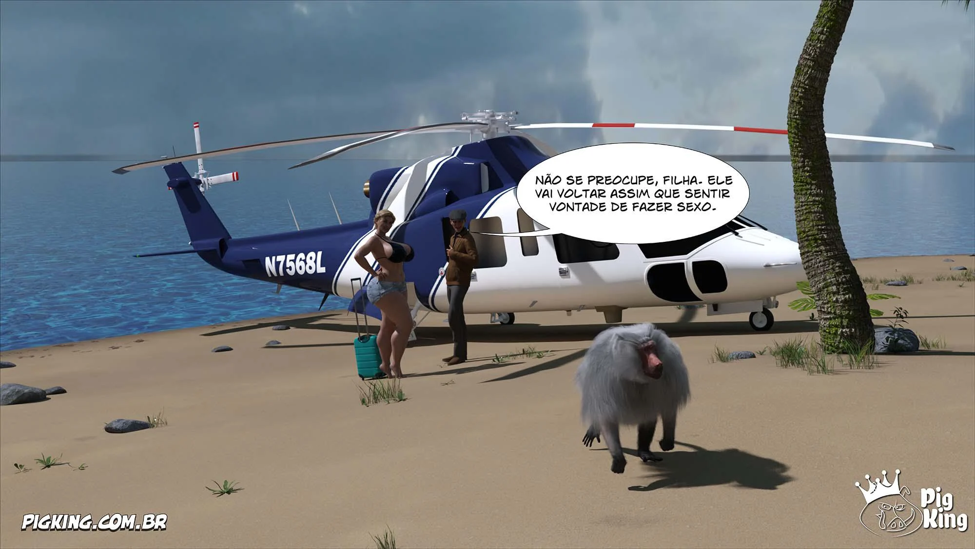 Perdi a Família 52 - Sexo Explícito e Tabus em HQ 3D