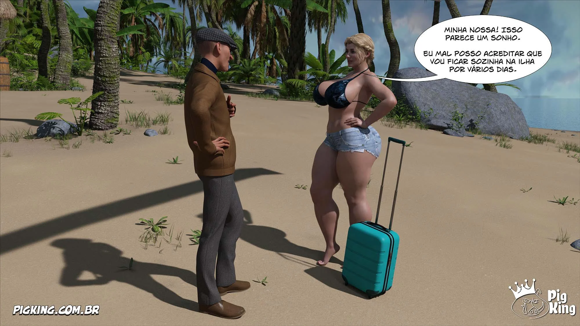 Perdi a Família 52 - Sexo Explícito e Tabus em HQ 3D