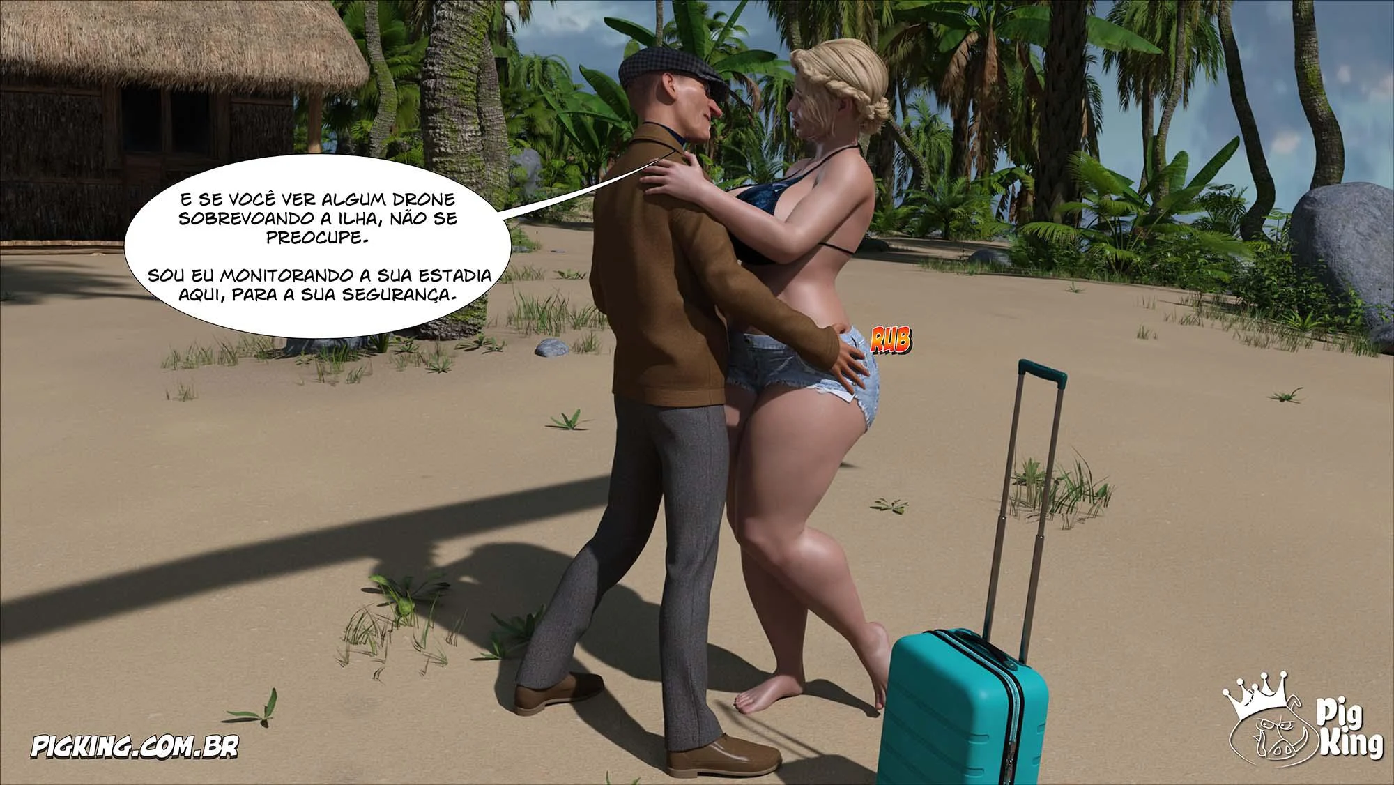 Perdi a Família 52 - Sexo Explícito e Tabus em HQ 3D