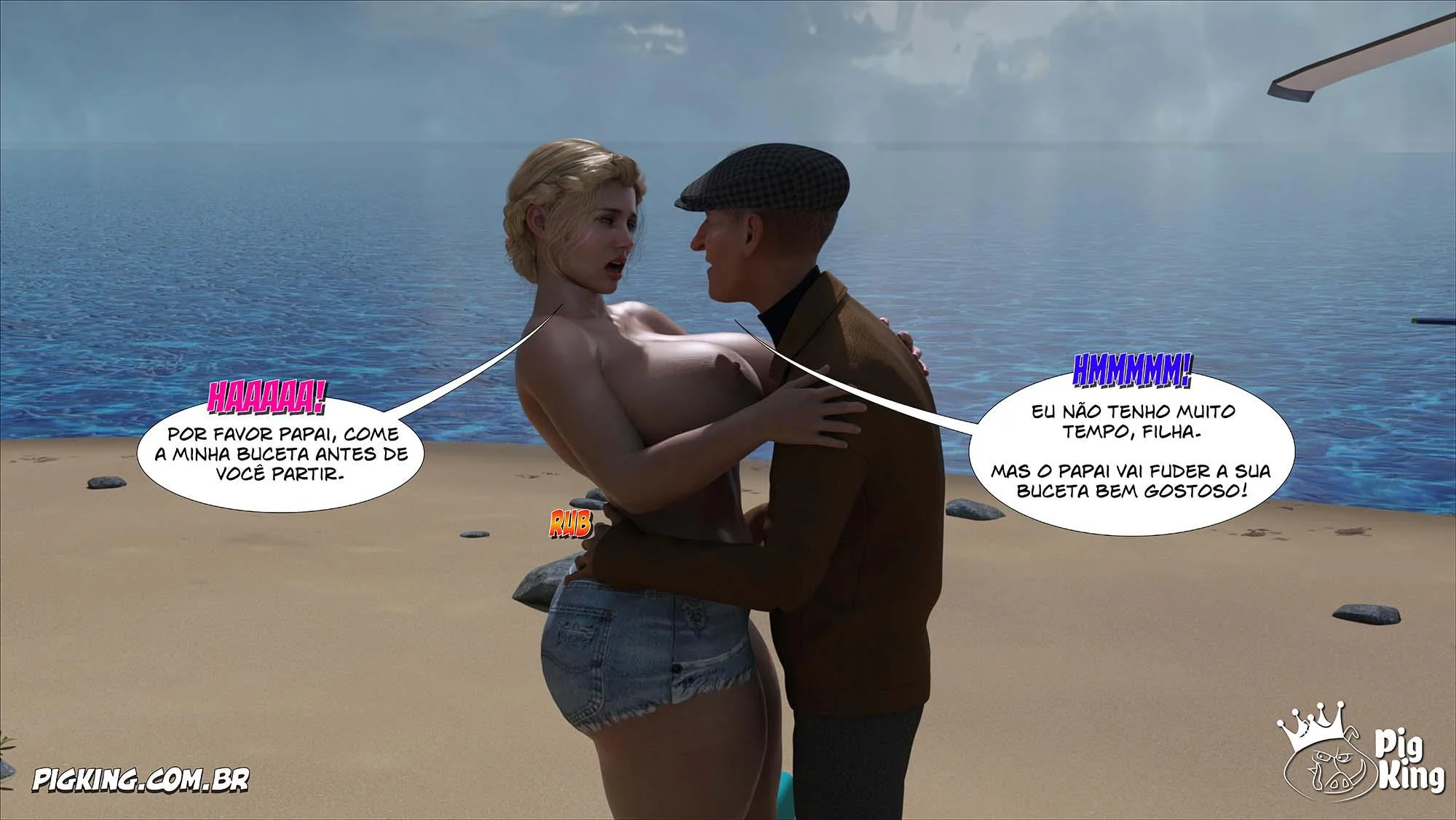 Perdi a Família 52 - Sexo Explícito e Tabus em HQ 3D