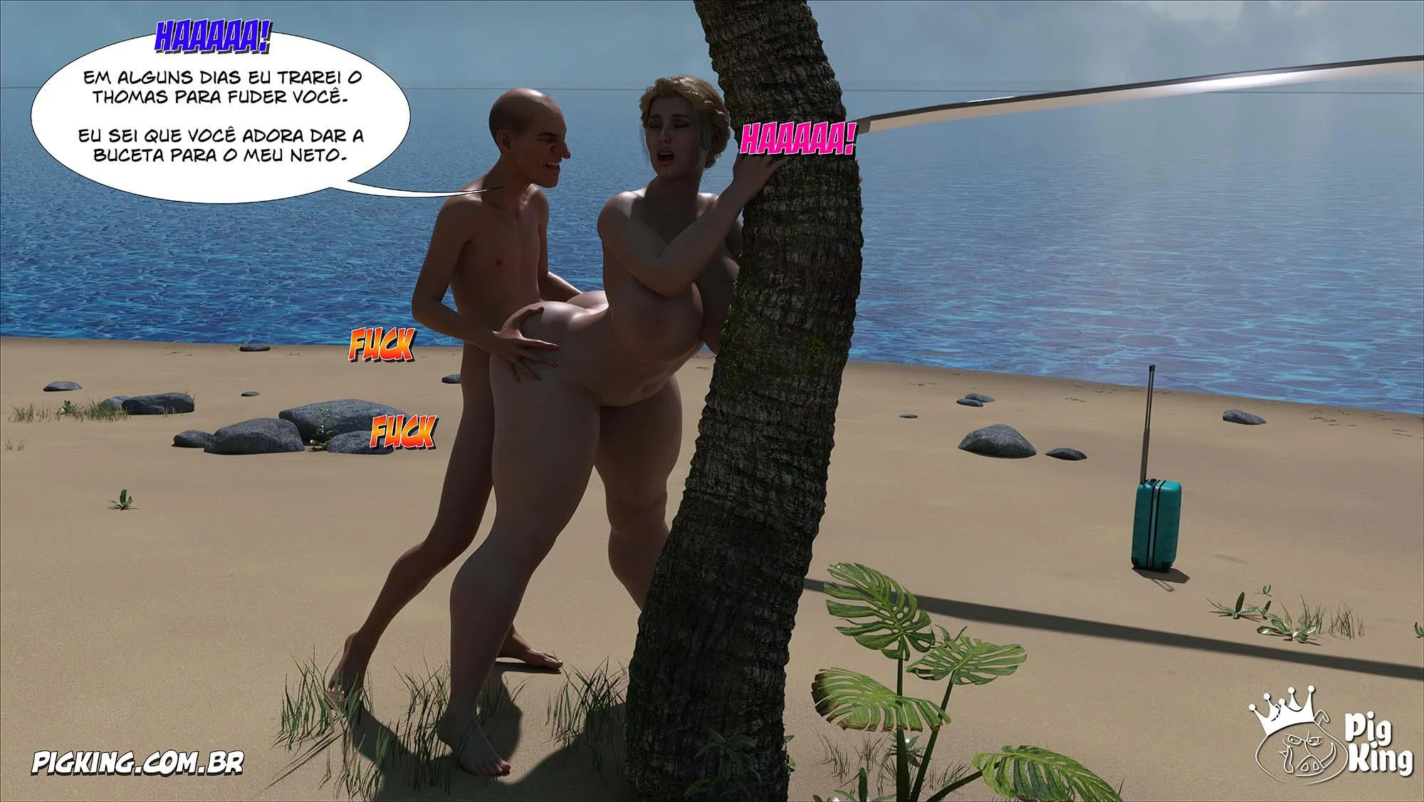 Perdi a Família 52 - Sexo Explícito e Tabus em HQ 3D