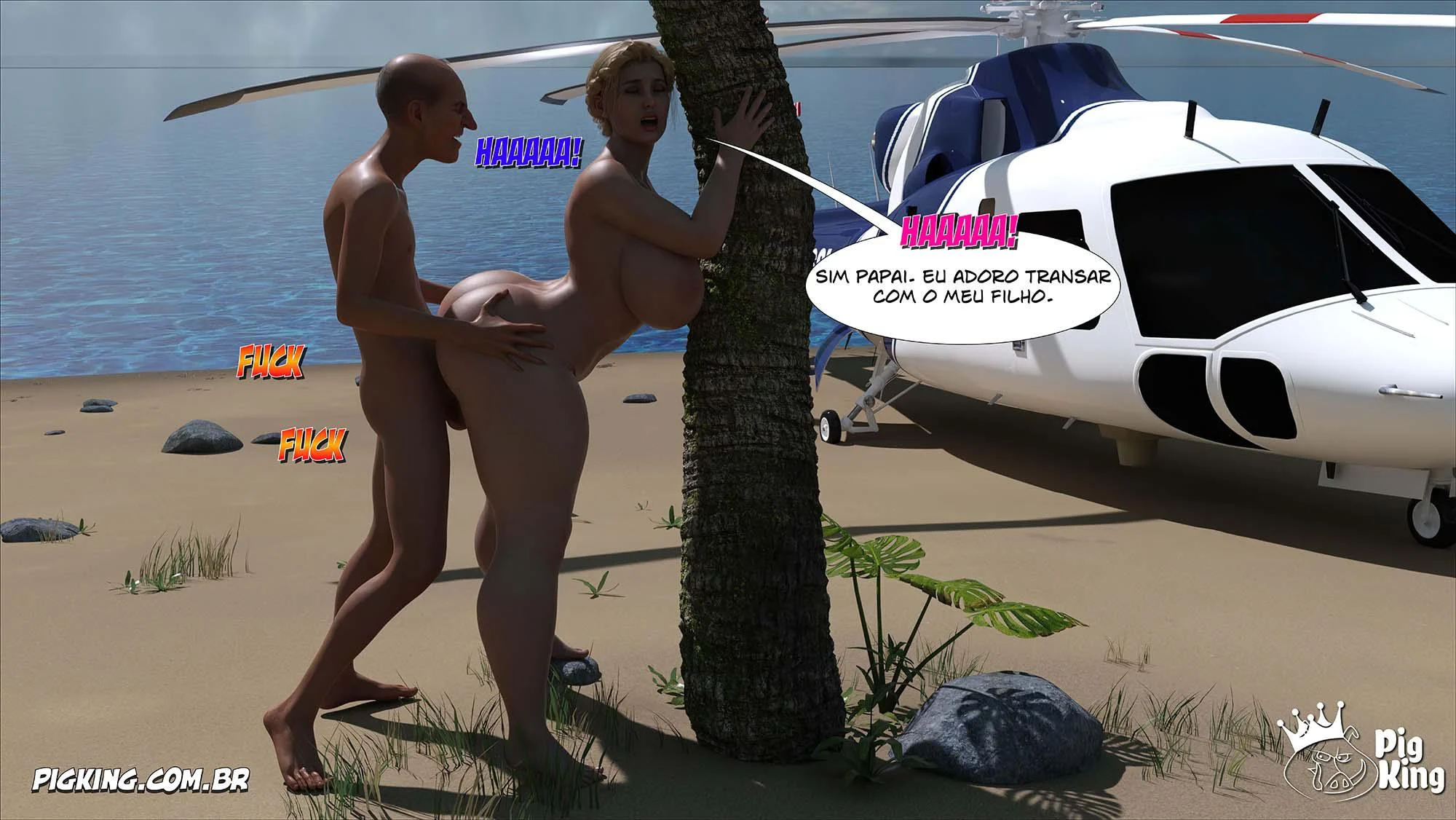 Perdi a Família 52 - Sexo Explícito e Tabus em HQ 3D