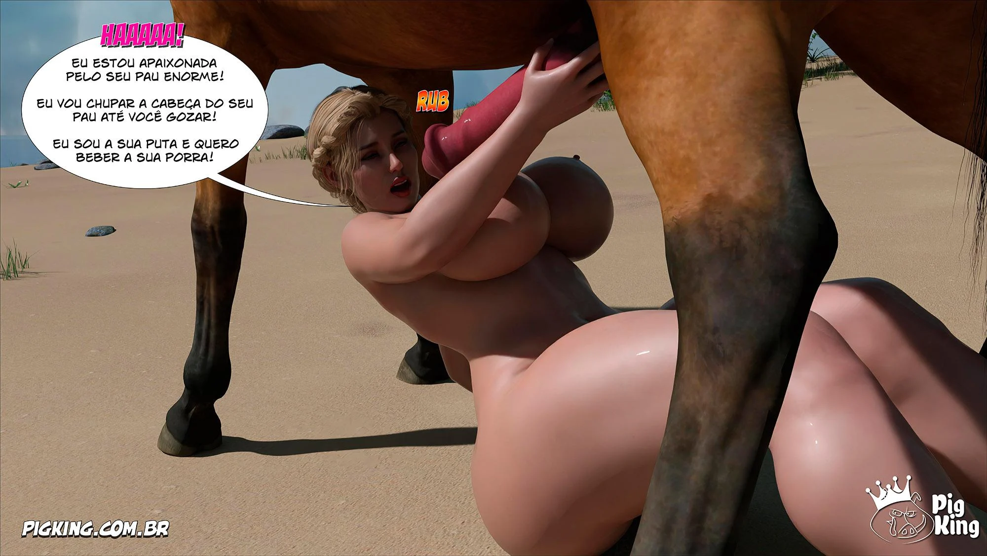 Safadeza em família: HQ erótica com muito fogo e tesão explícito!