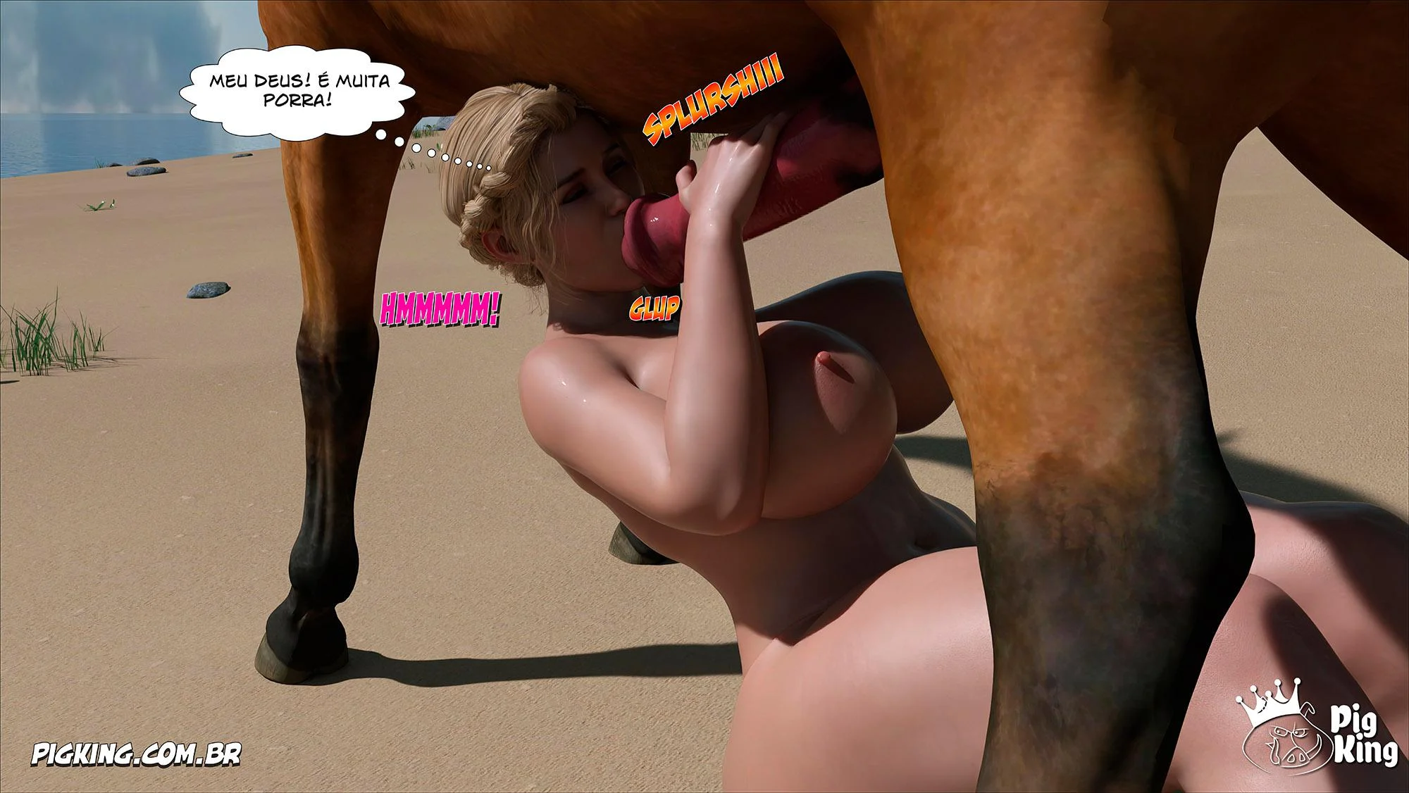 Safadeza em família: HQ erótica com muito fogo e tesão explícito!