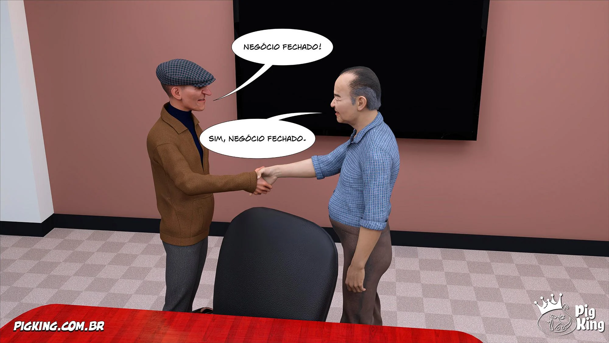 Perdi a Família e Encontrei Puta: HQ 3D com Cenas Explícitas de Incesto