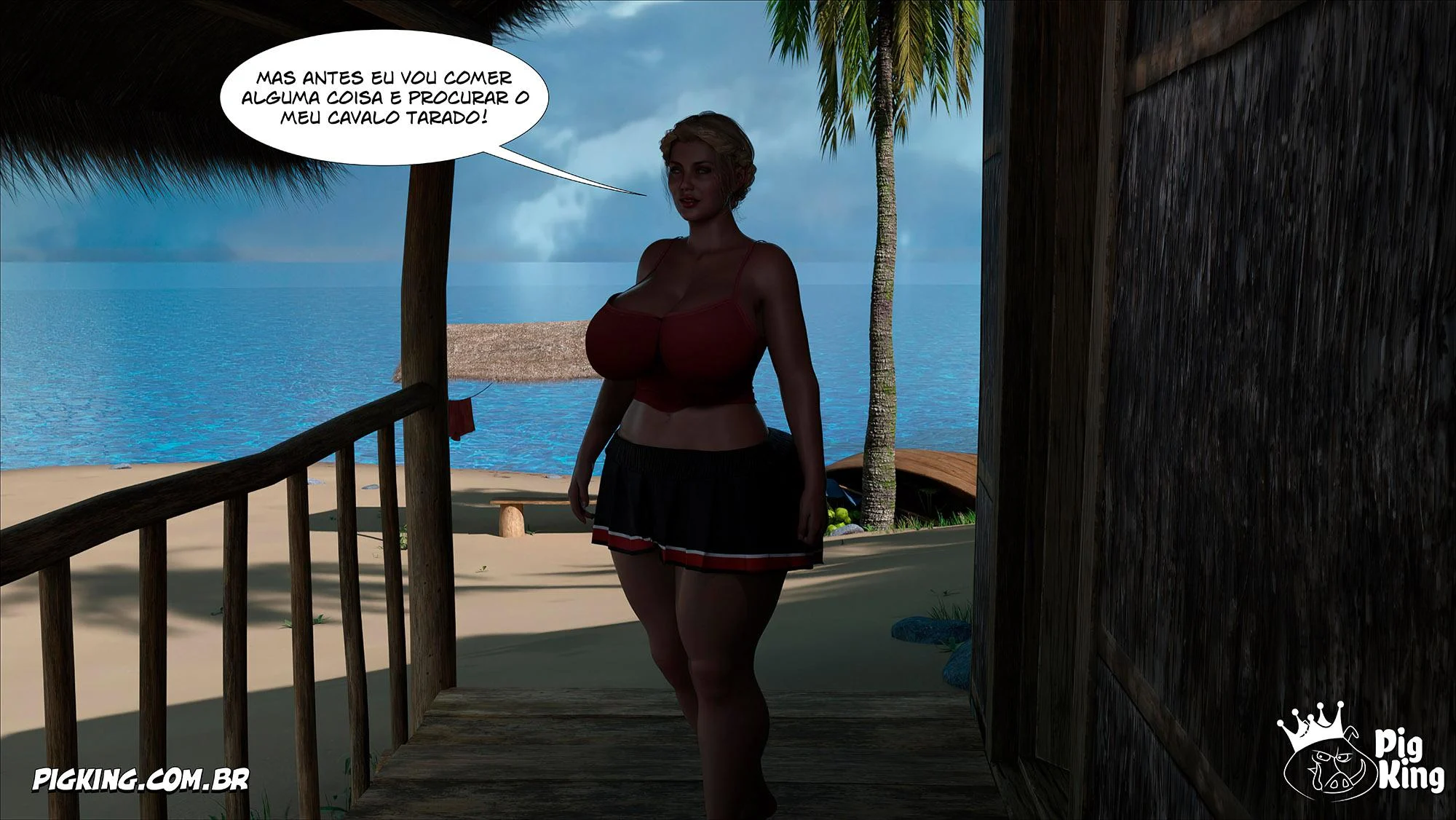 Perdi a Família e Encontrei Puta: HQ 3D com Cenas Explícitas de Incesto