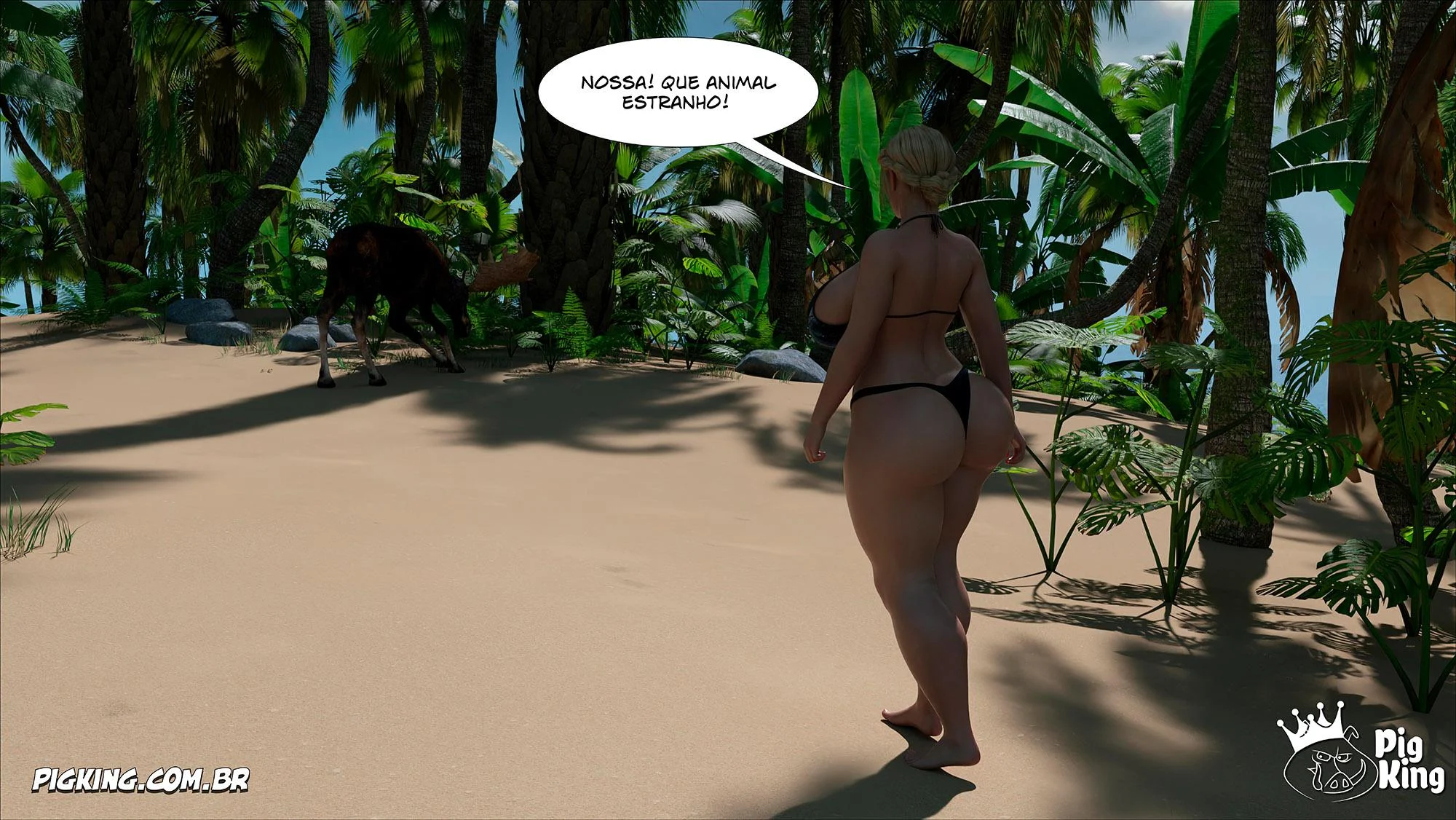 Perdi a Família e Encontrei Puta: HQ 3D com Cenas Explícitas de Incesto