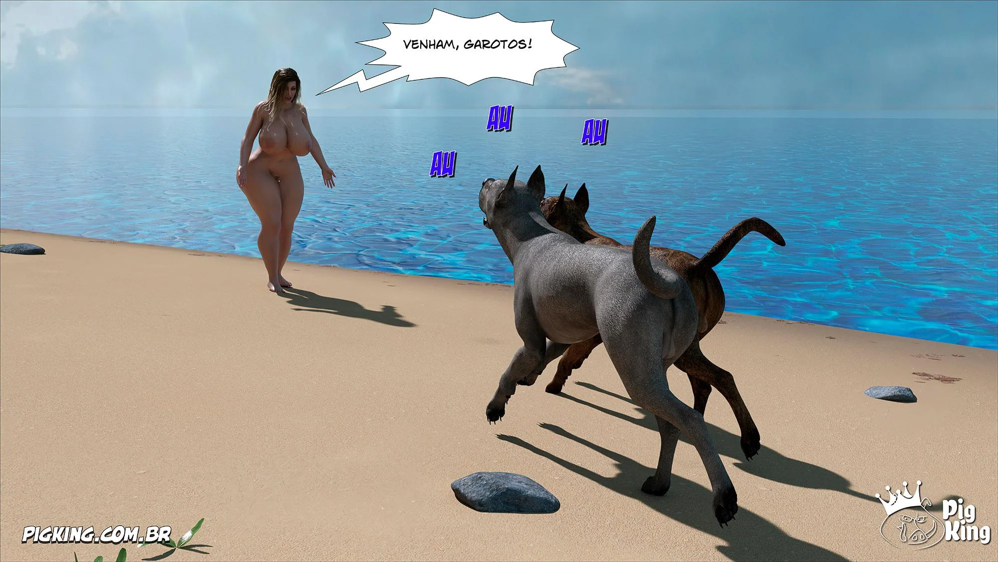 Pesadelo Erótico em 3D: Família Perdida em Orgia Tabu nos Quadrinhos Familiares Desesperados em Encontros Obscenos de 3D