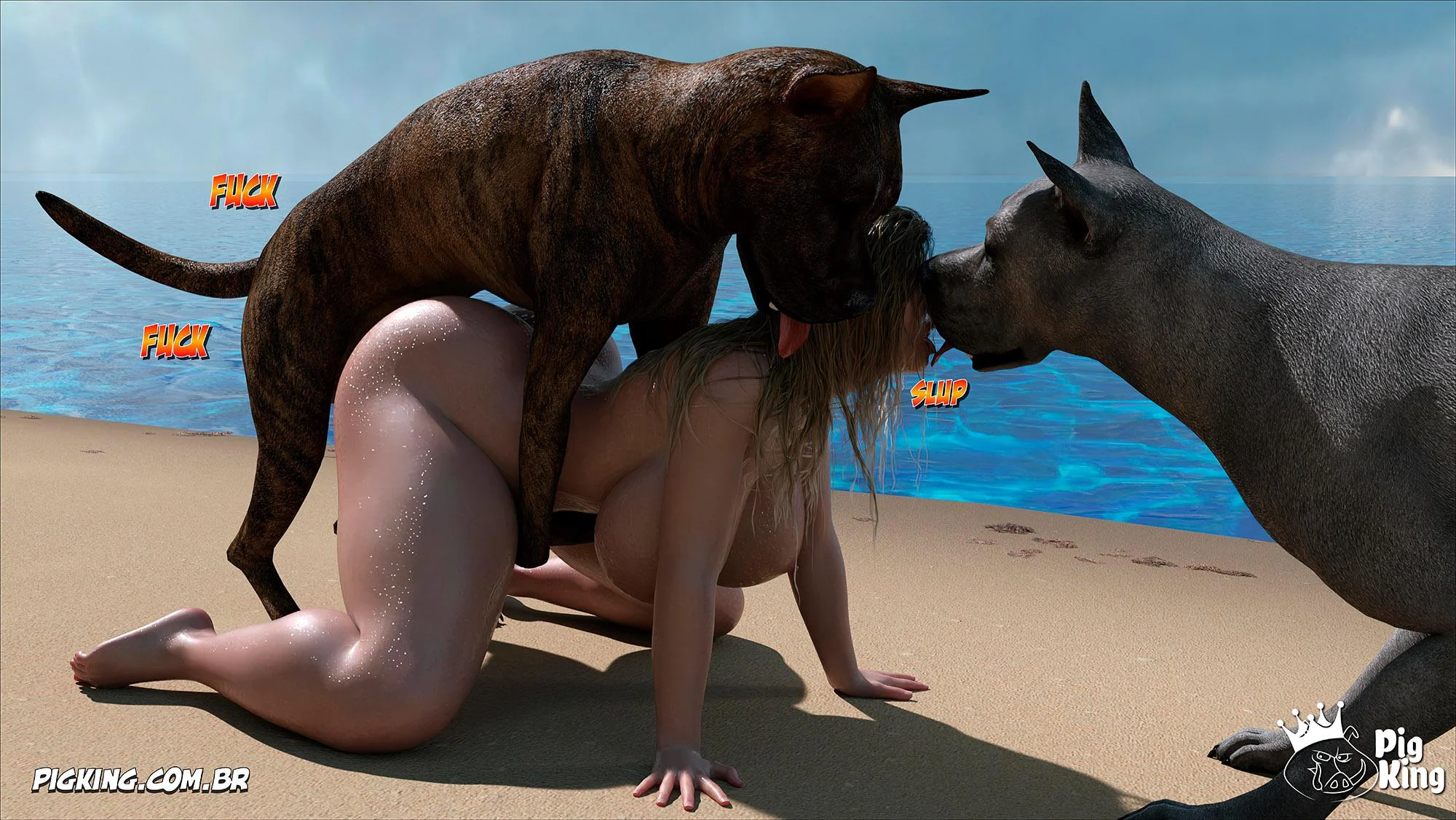 Pesadelo Erótico em 3D: Família Perdida em Orgia Tabu nos Quadrinhos Familiares Desesperados em Encontros Obscenos de 3D