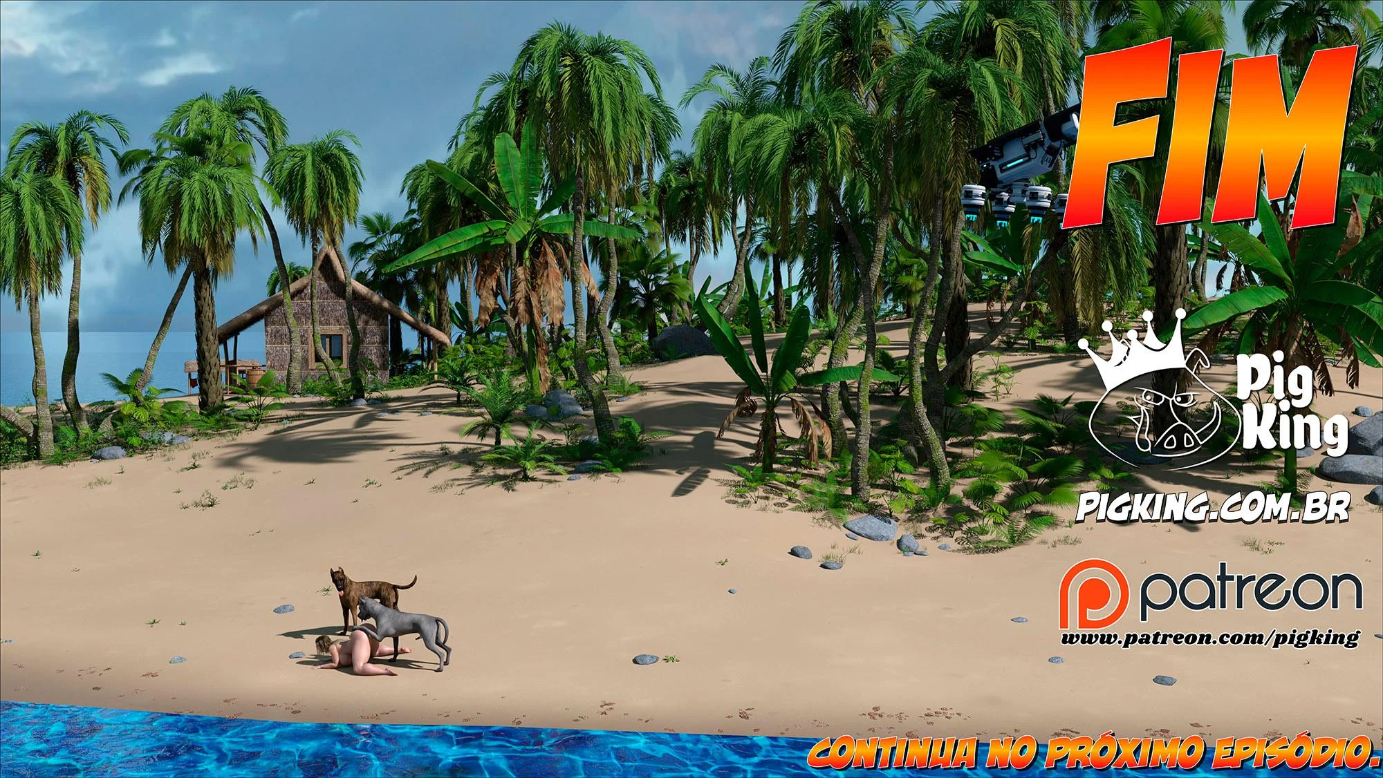 Pesadelo Erótico em 3D: Família Perdida em Orgia Tabu nos Quadrinhos Familiares Desesperados em Encontros Obscenos de 3D