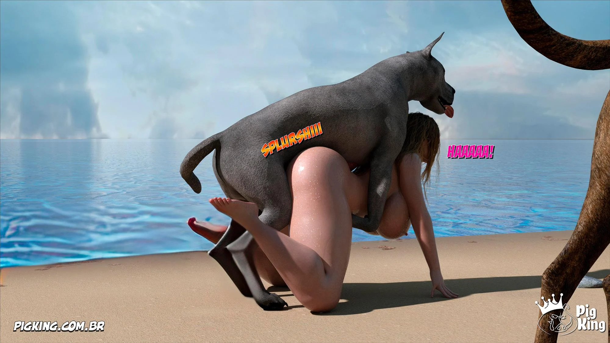 Família Perdida: Fúria Sexual em 3D - Quadrinhos Eróticos Explícitos