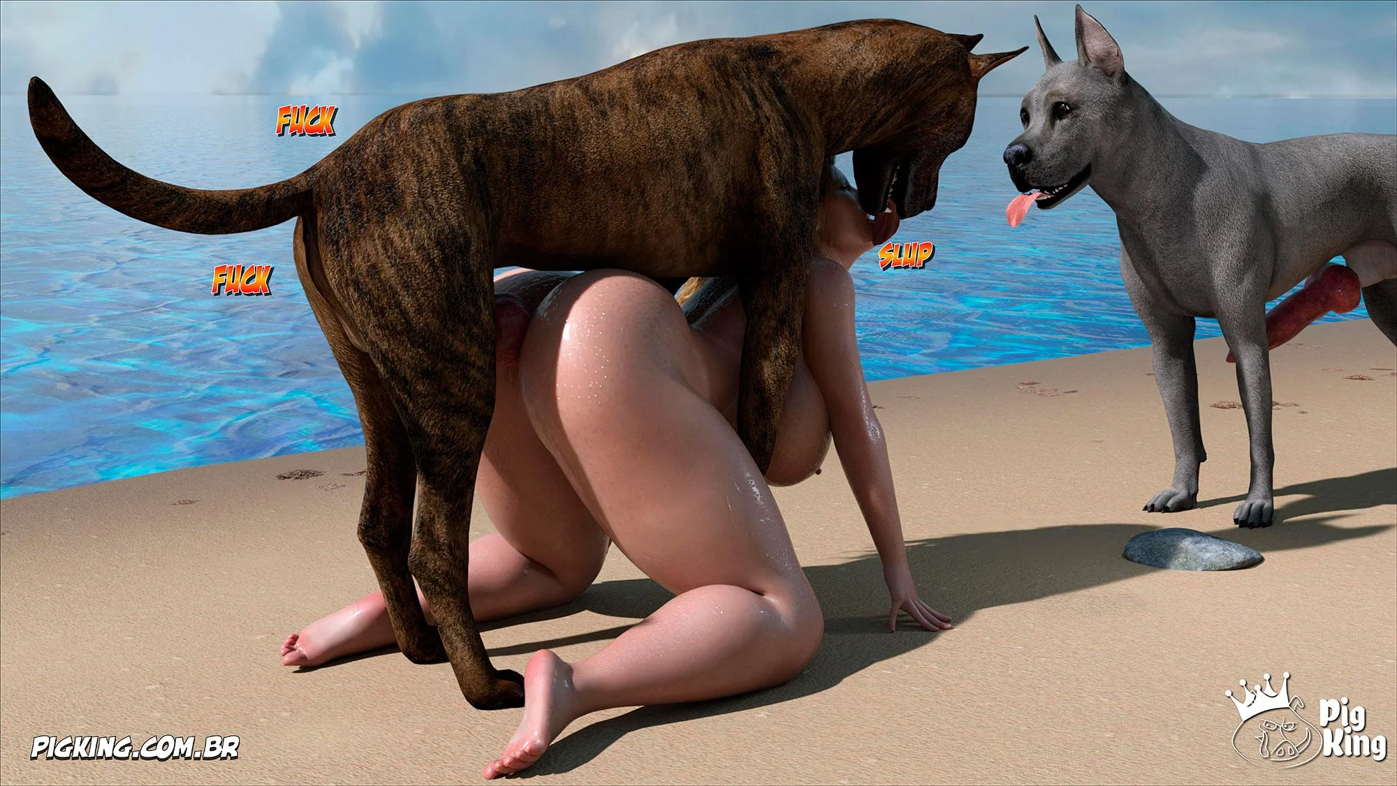 Família Perdida: Fúria Sexual em 3D - Quadrinhos Eróticos Explícitos