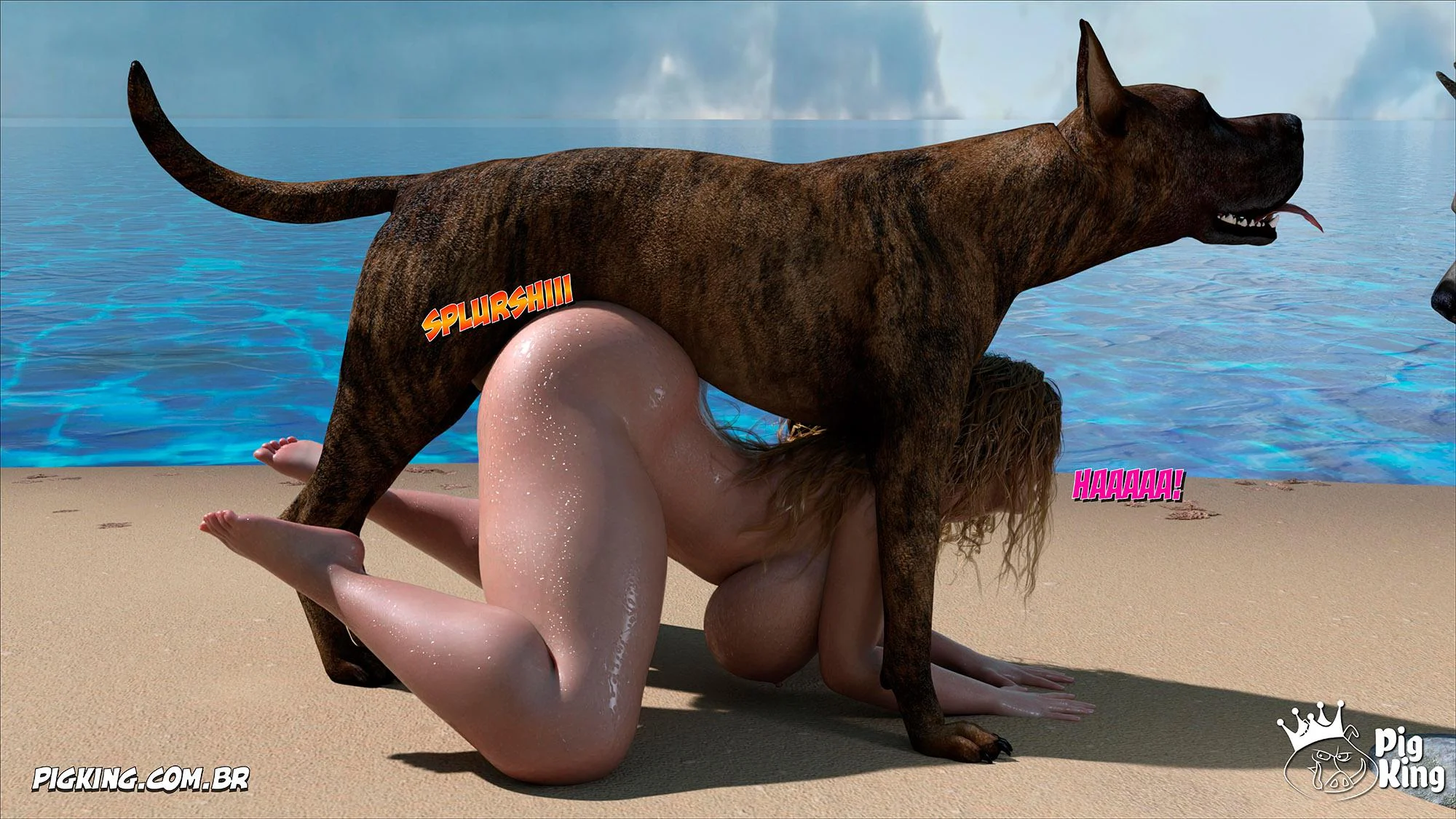 Família Perdida: Fúria Sexual em 3D - Quadrinhos Eróticos Explícitos