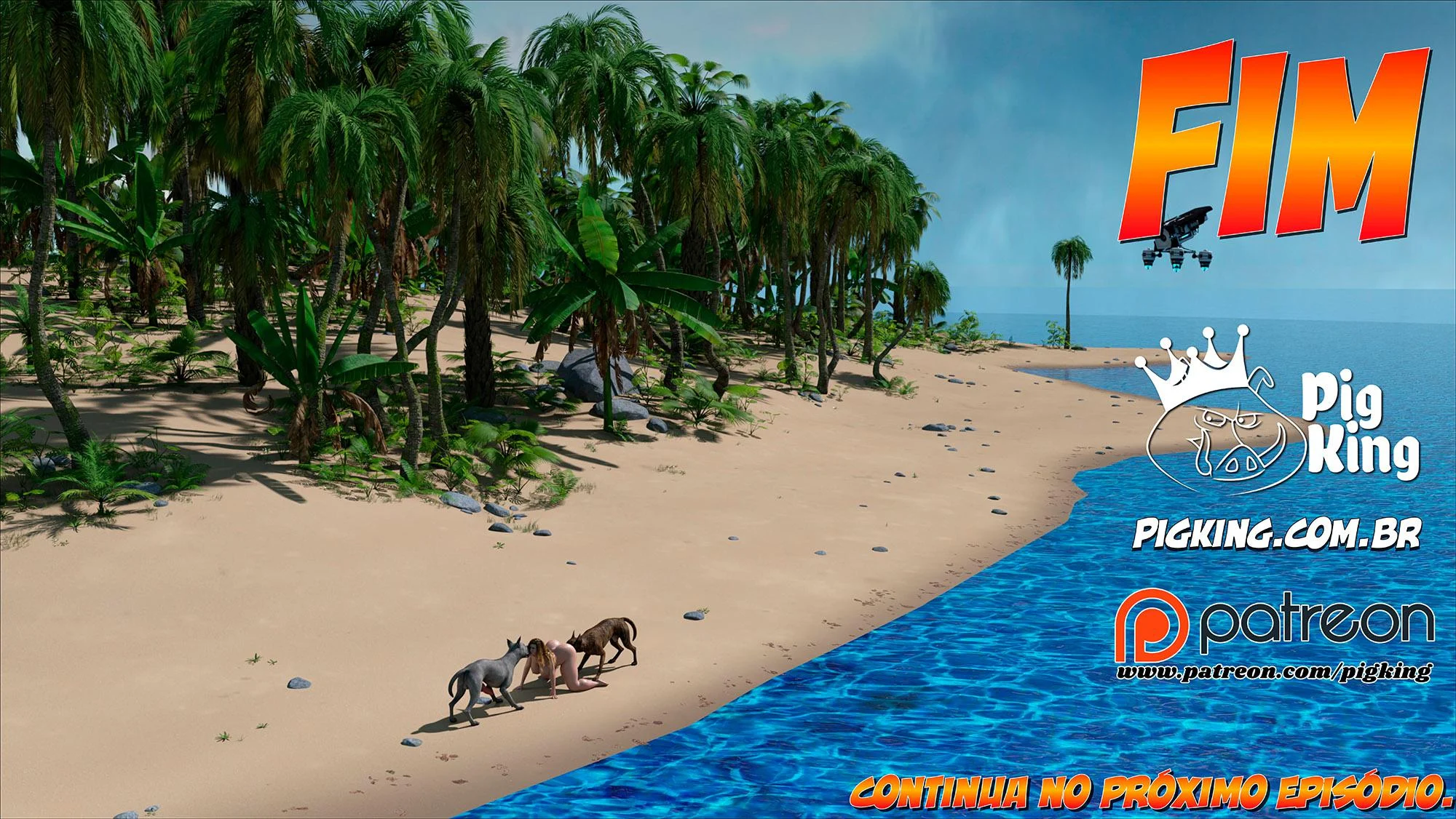 Família Perdida: Fúria Sexual em 3D - Quadrinhos Eróticos Explícitos