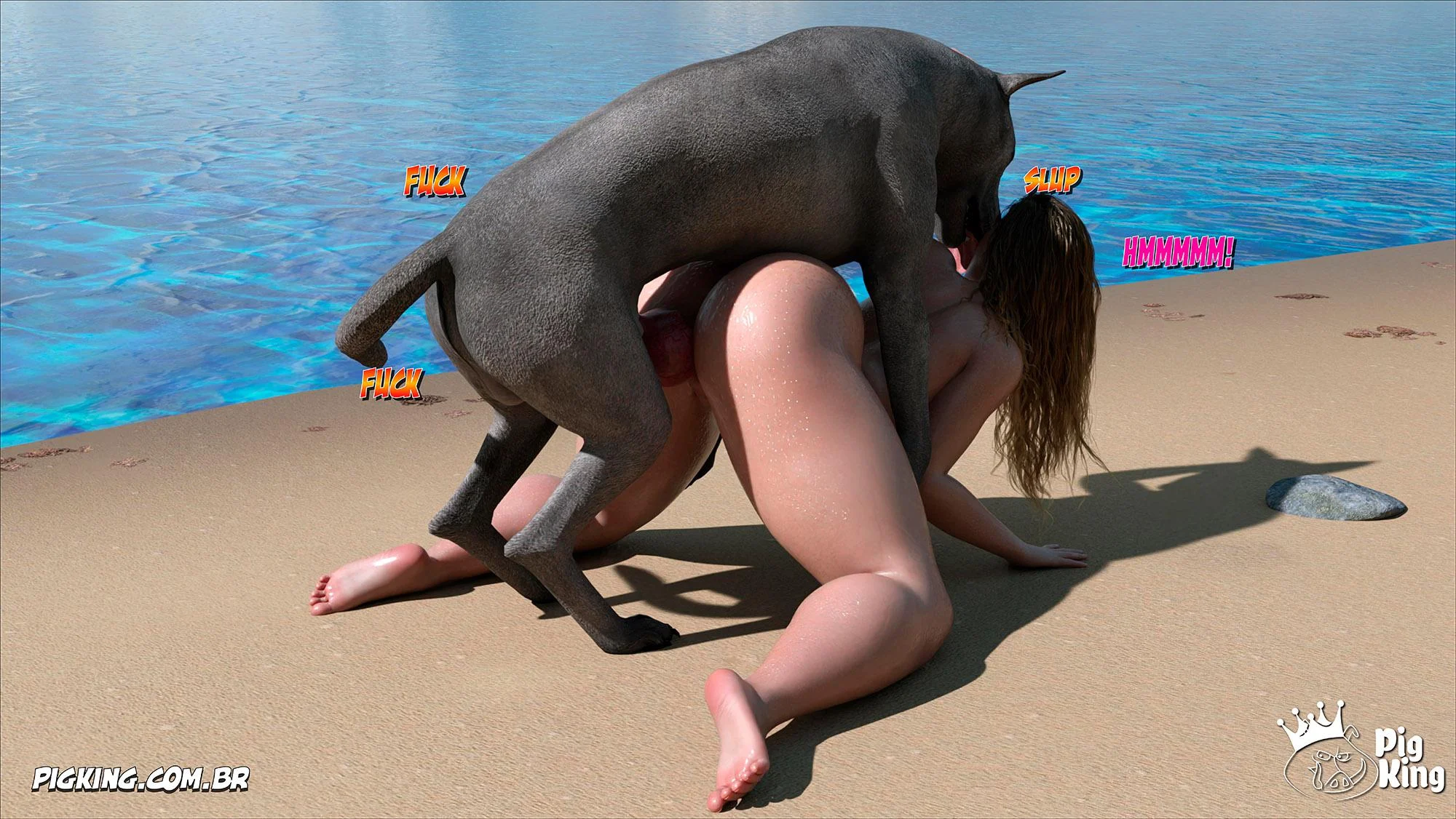 Família Perdida: Fúria Sexual em 3D - Quadrinhos Eróticos Explícitos