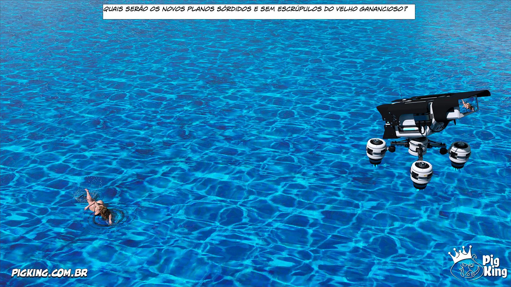 Quadrinhos Eróticos 3D: Família em Confusão Sexual Explícita