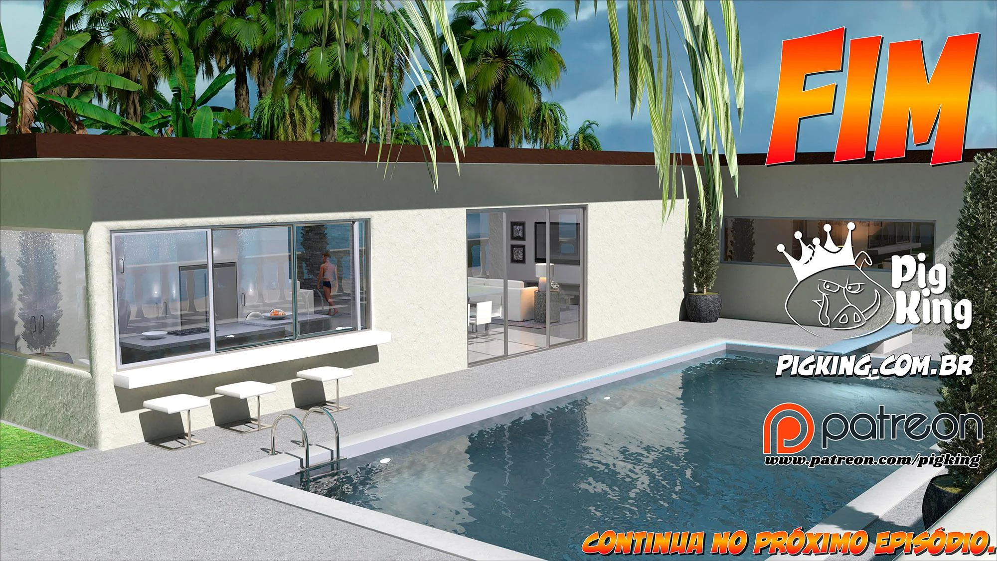 Puta foda familiar em 3D: incesto surreal a todo vapor