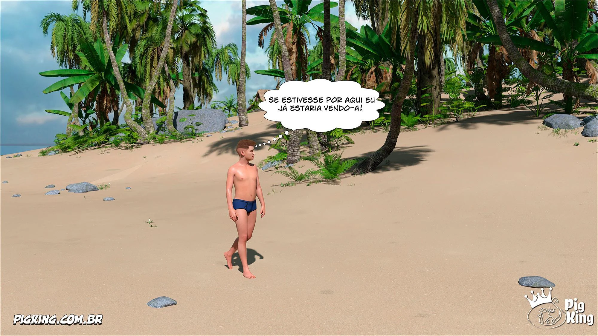 Puta foda familiar em 3D: incesto surreal a todo vapor