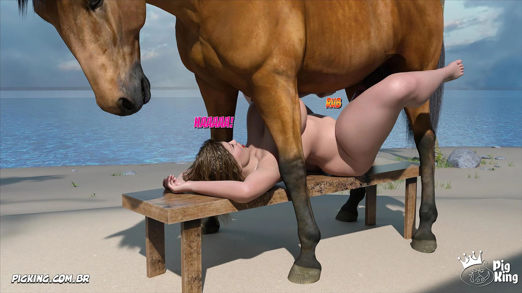 Quadrinhos Proibidos: Família Em Sexo Quente Em 3D Explicito