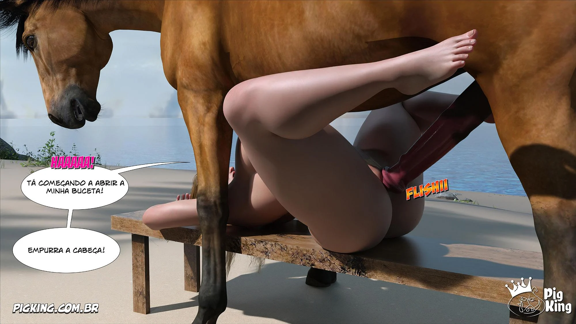 Quadrinhos Proibidos: Família Em Sexo Quente Em 3D Explicito