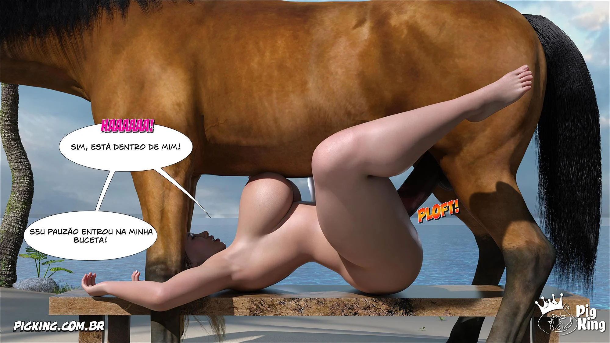 Quadrinhos Proibidos: Família Em Sexo Quente Em 3D Explicito