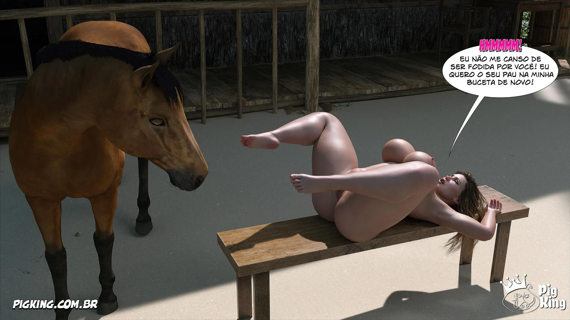 Quadrinhos Proibidos: Família Em Sexo Quente Em 3D Explicito