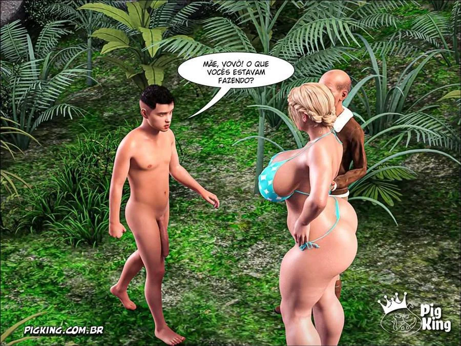 Incesto Explícito: A Família Mais Tarada em HQ 3D de Sexo