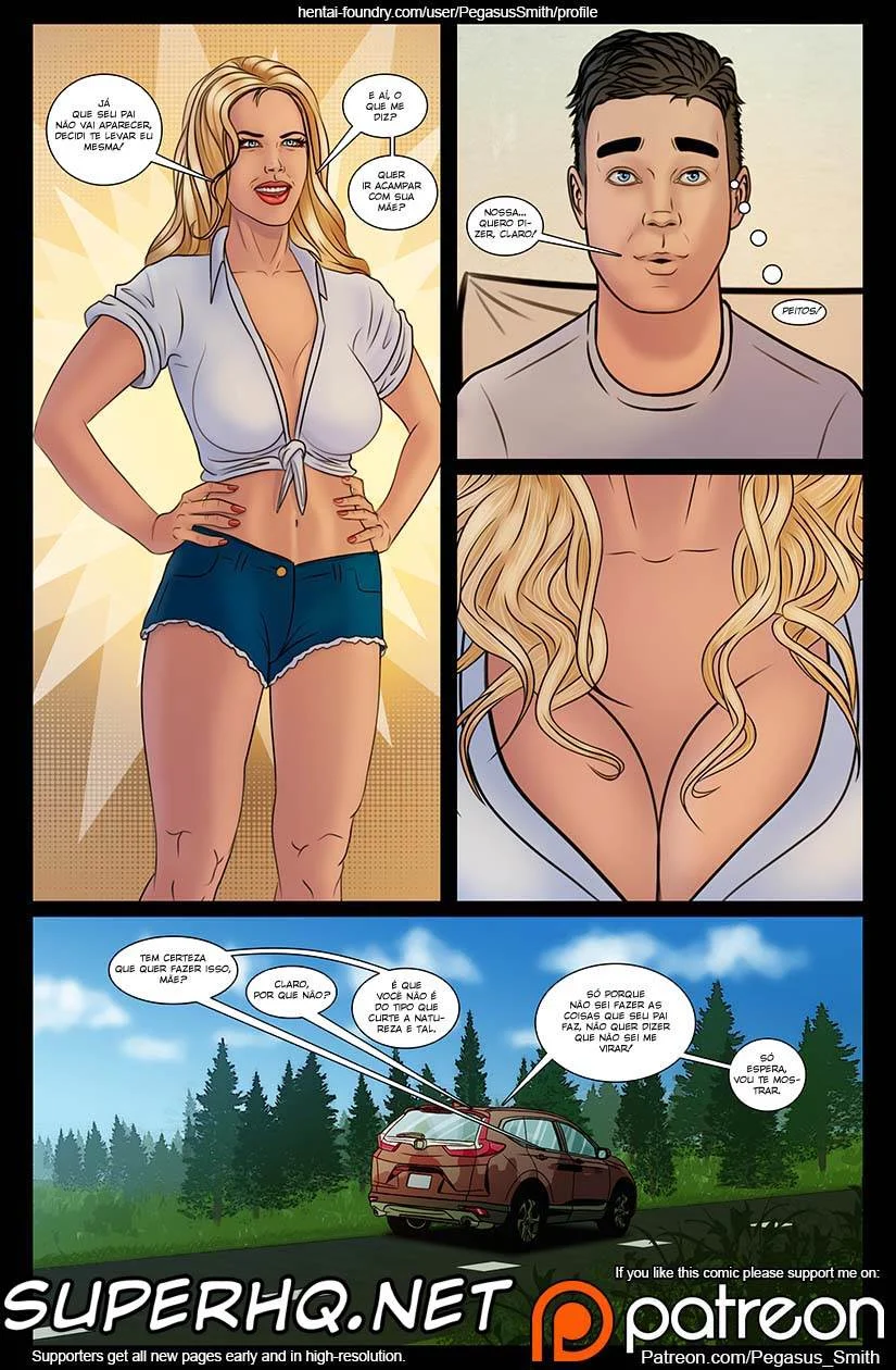 Perdido na Floresta: Putaria Selvagem em Quadrinhos Proibidos