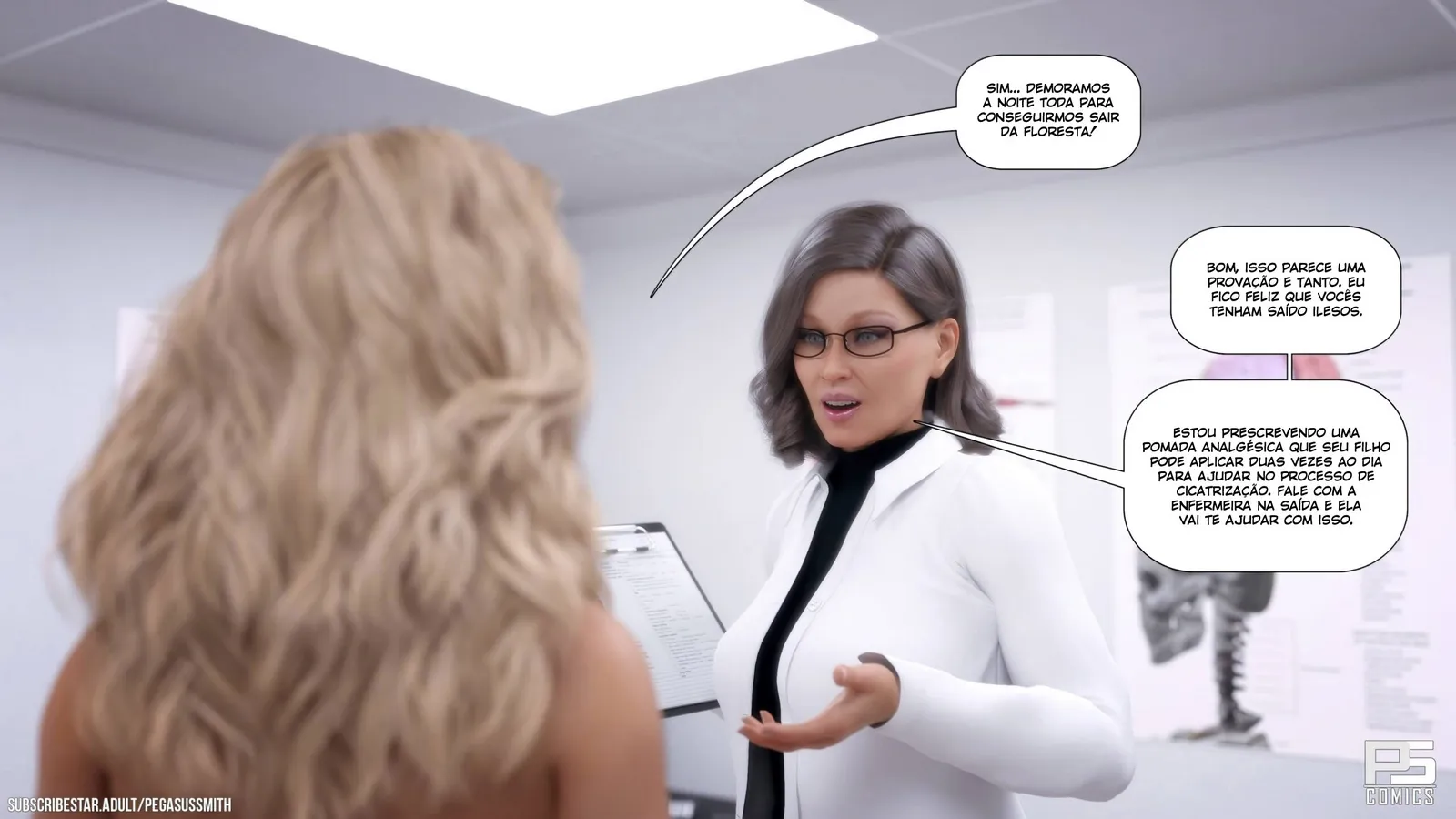 Explorações Selvagens: Aventuras Carnais na Floresta em 3D