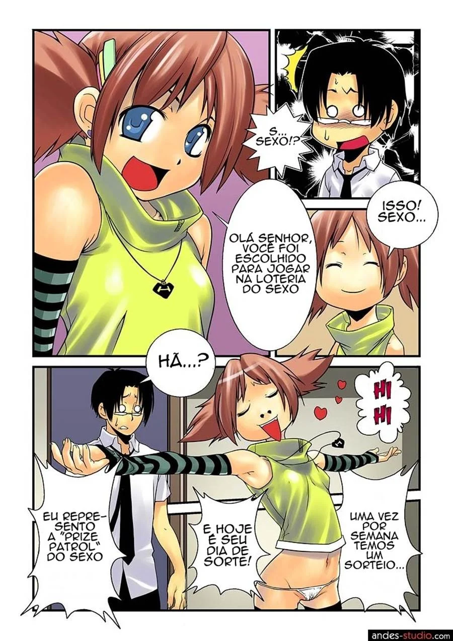 Loteria do Sexo Anal Explícita: HQ com Cenas Proibidas de Putaria