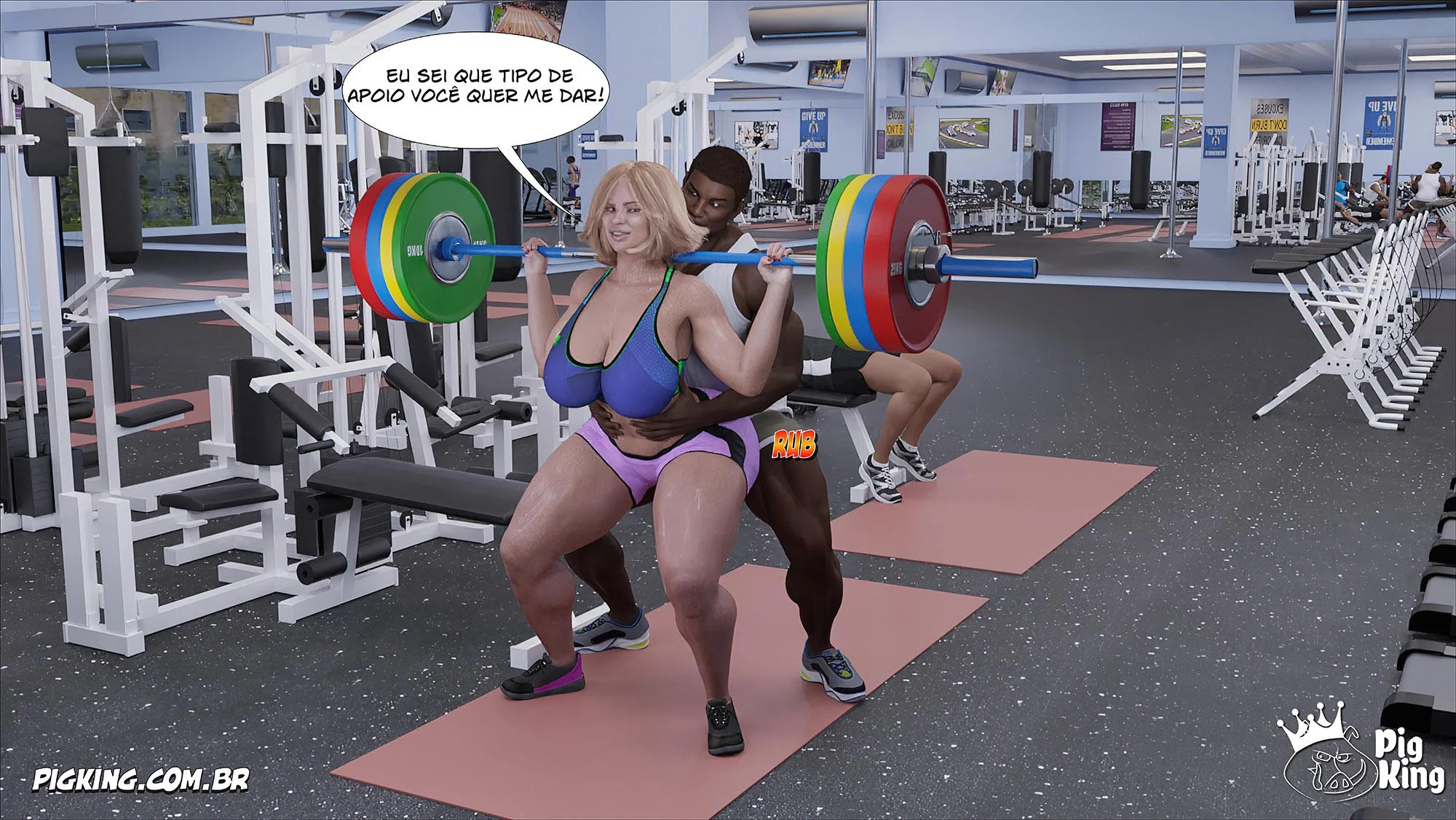 Louise 02: Foda Brutal em 3D - Hentai Pesado no Quadrinho