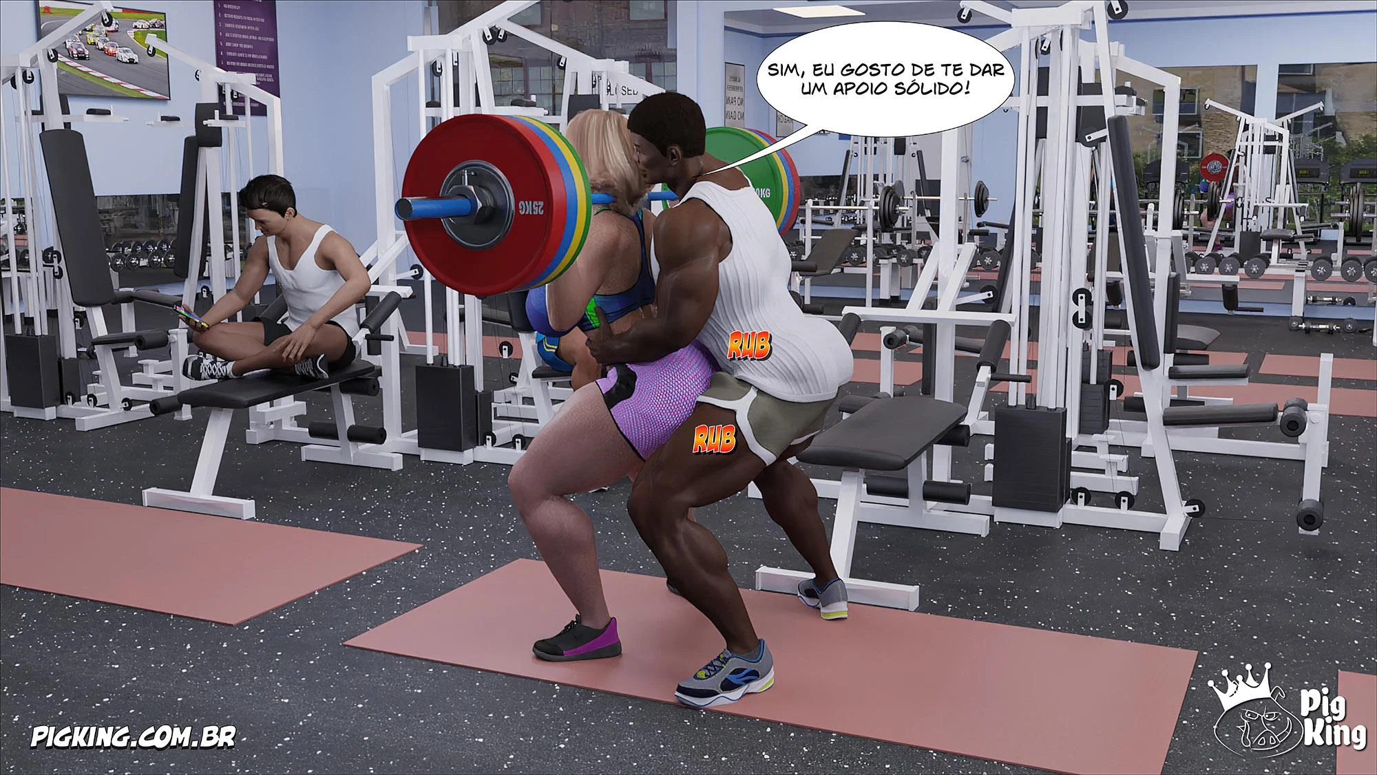 Louise 02: Foda Brutal em 3D - Hentai Pesado no Quadrinho