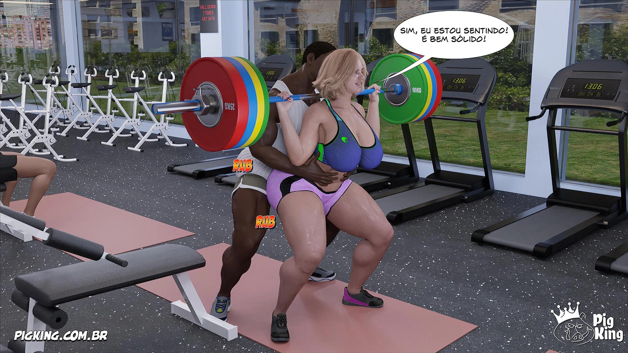 Louise 02: Foda Brutal em 3D - Hentai Pesado no Quadrinho