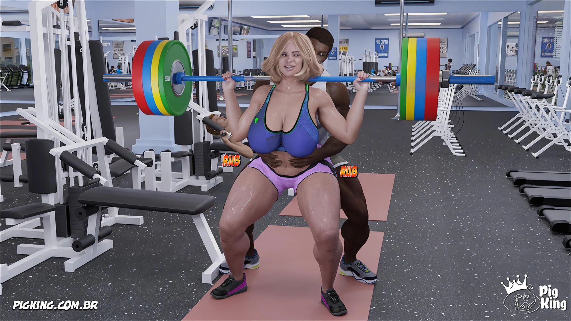 Louise 02: Foda Brutal em 3D - Hentai Pesado no Quadrinho