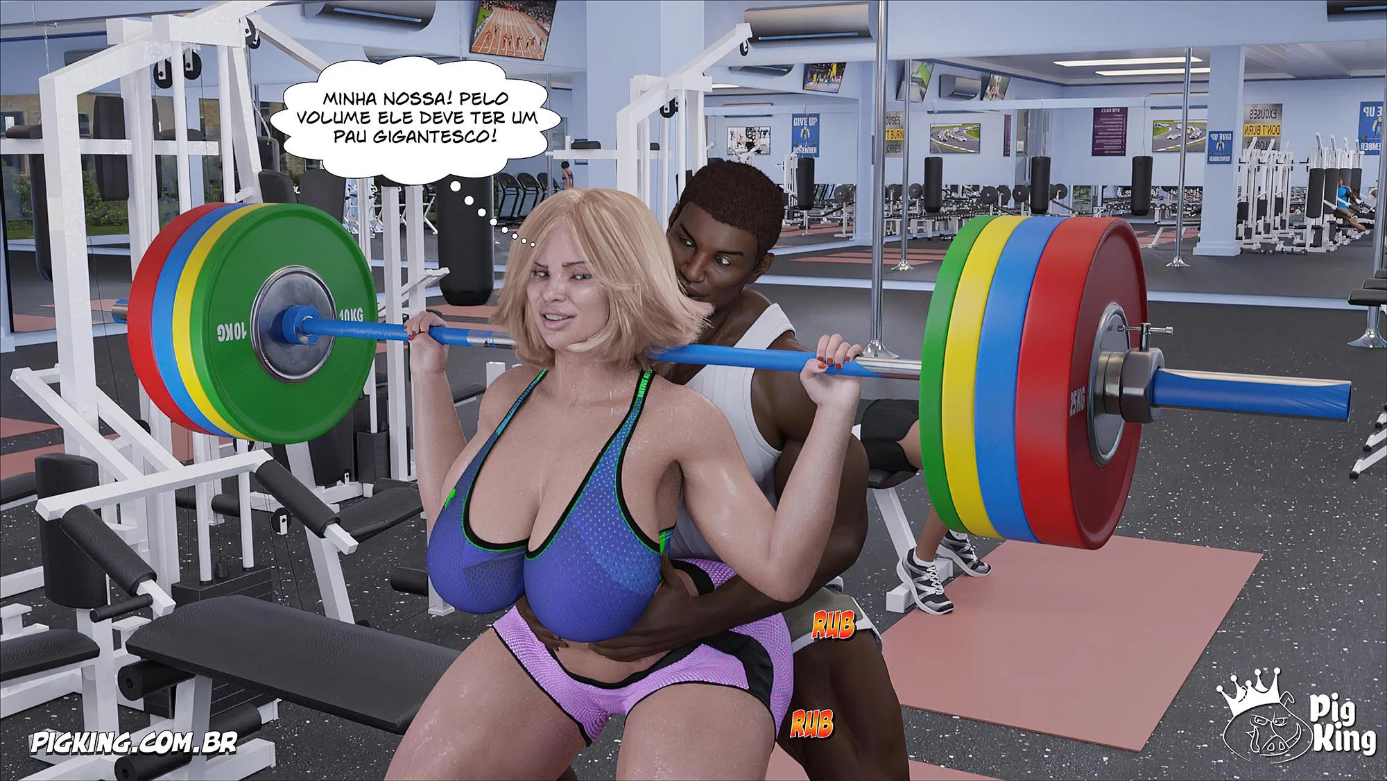 Louise 02: Foda Brutal em 3D - Hentai Pesado no Quadrinho