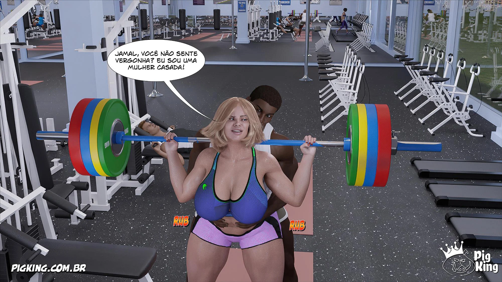 Louise 02: Foda Brutal em 3D - Hentai Pesado no Quadrinho