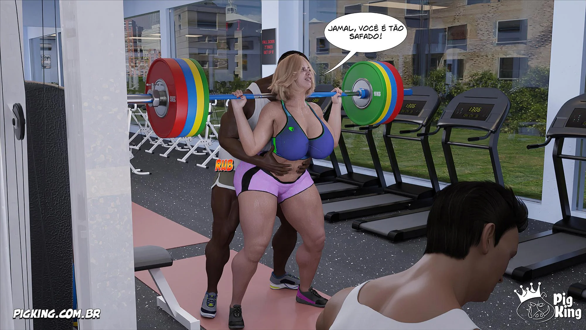 Louise 02: Foda Brutal em 3D - Hentai Pesado no Quadrinho