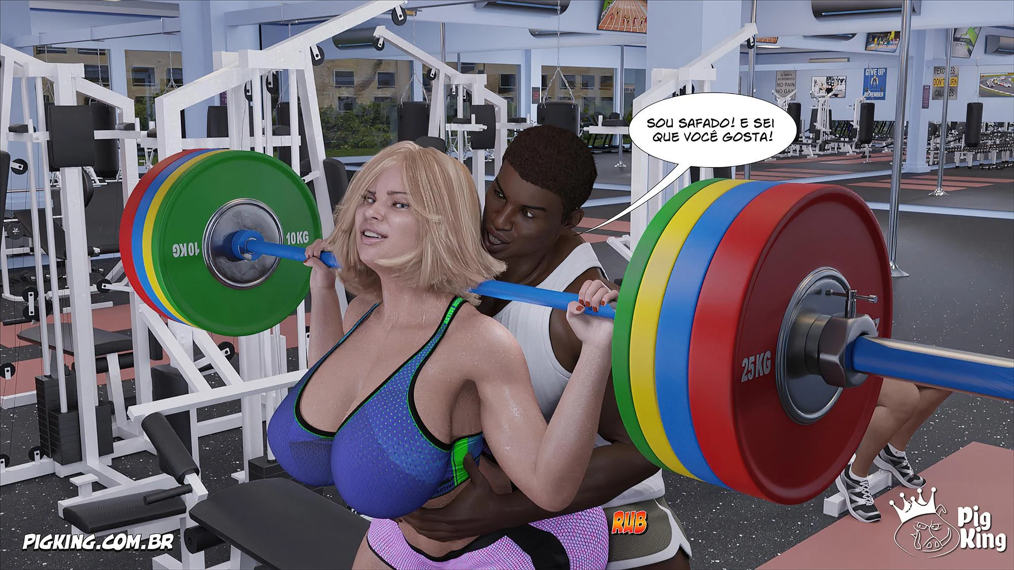 Louise 02: Foda Brutal em 3D - Hentai Pesado no Quadrinho