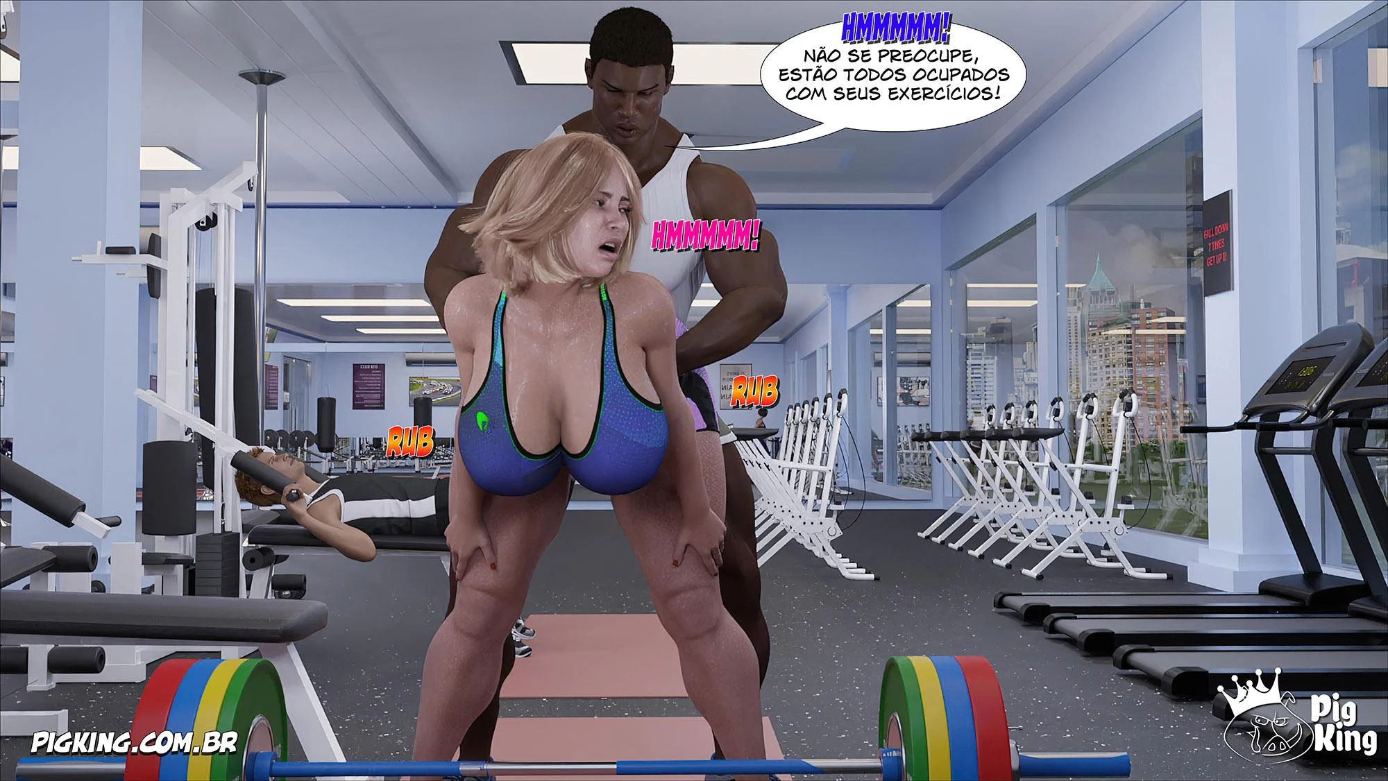 Louise 02: Foda Brutal em 3D - Hentai Pesado no Quadrinho