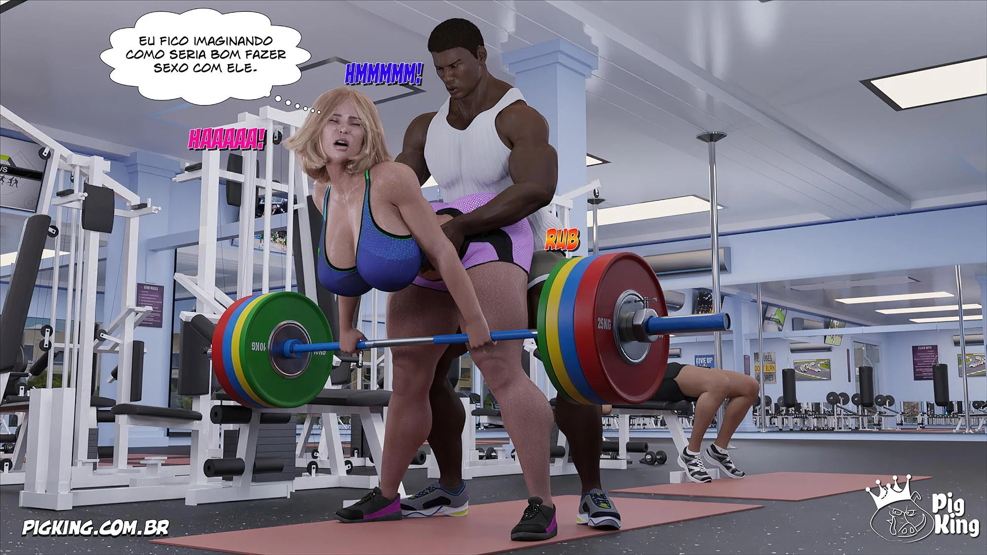 Louise 02: Foda Brutal em 3D - Hentai Pesado no Quadrinho