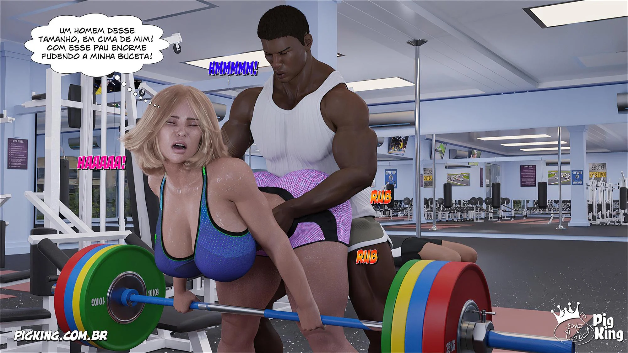 Louise 02: Foda Brutal em 3D - Hentai Pesado no Quadrinho