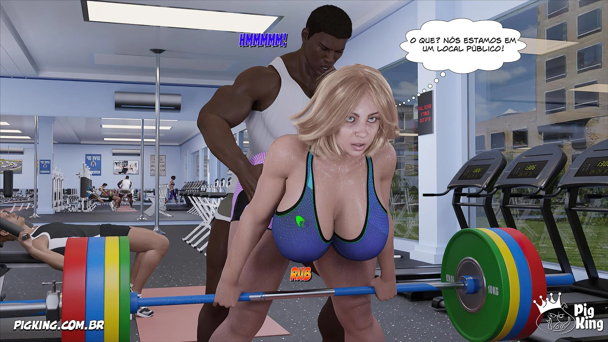 Louise 02: Foda Brutal em 3D - Hentai Pesado no Quadrinho