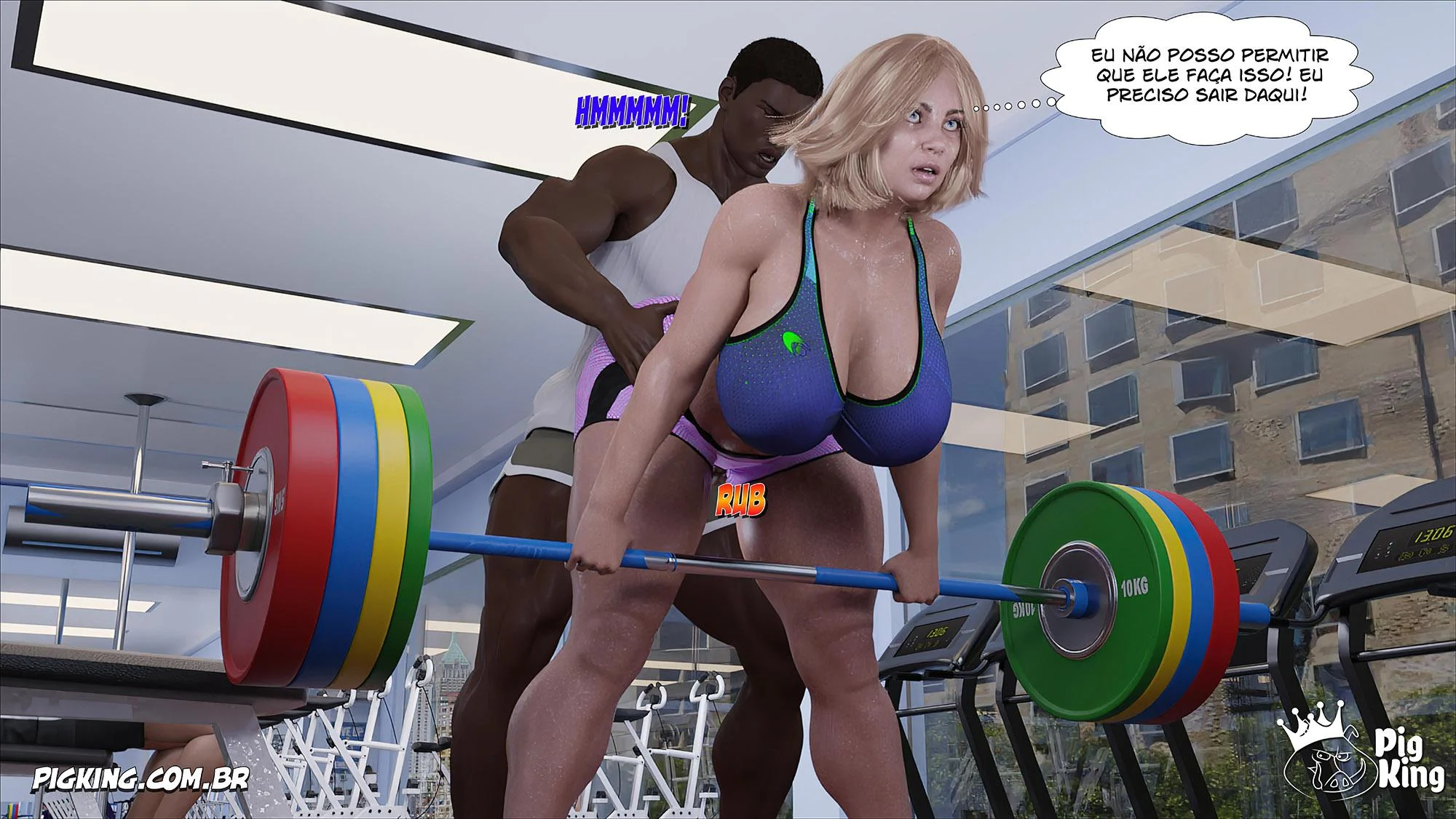 Louise 02: Foda Brutal em 3D - Hentai Pesado no Quadrinho