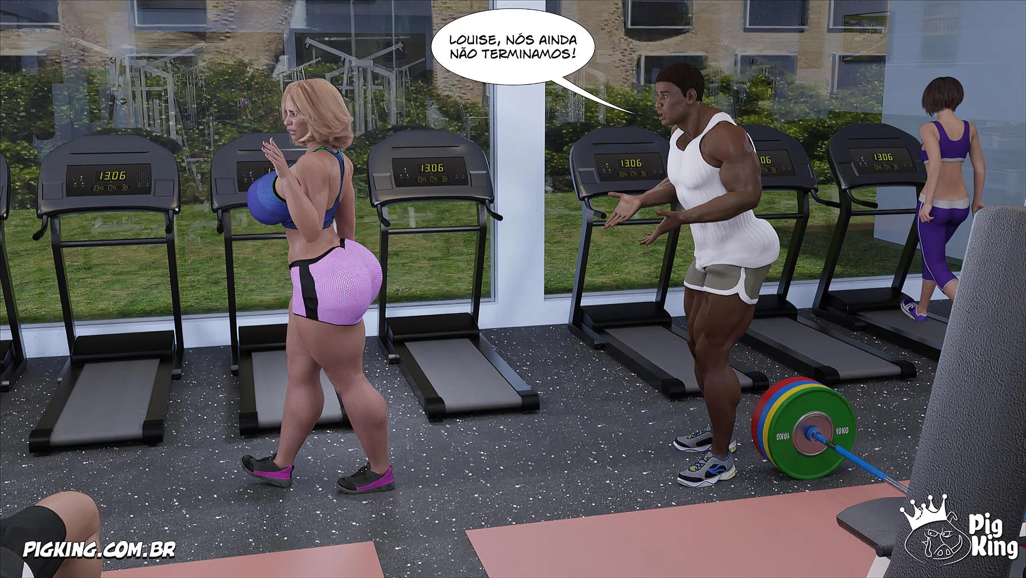 Louise 02: Foda Brutal em 3D - Hentai Pesado no Quadrinho