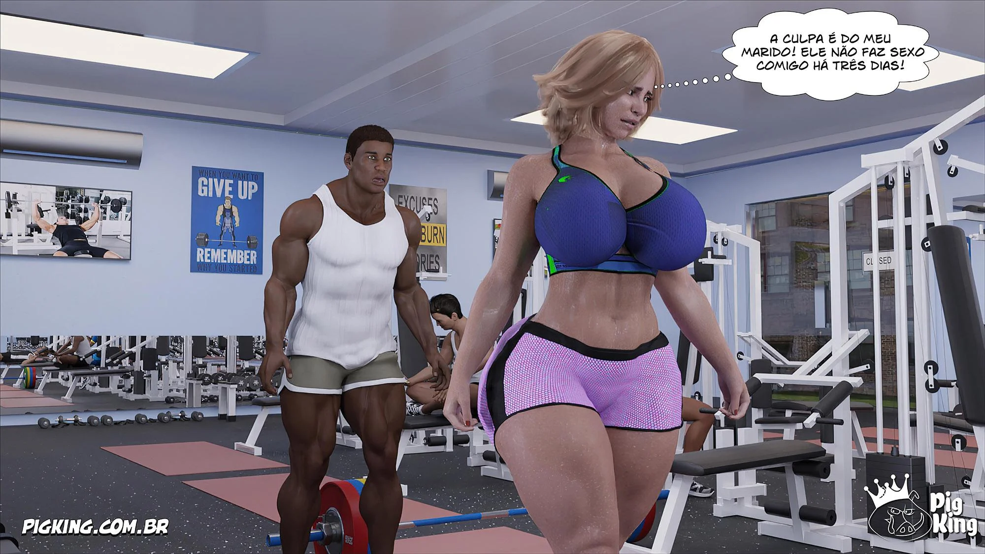 Louise 02: Foda Brutal em 3D - Hentai Pesado no Quadrinho