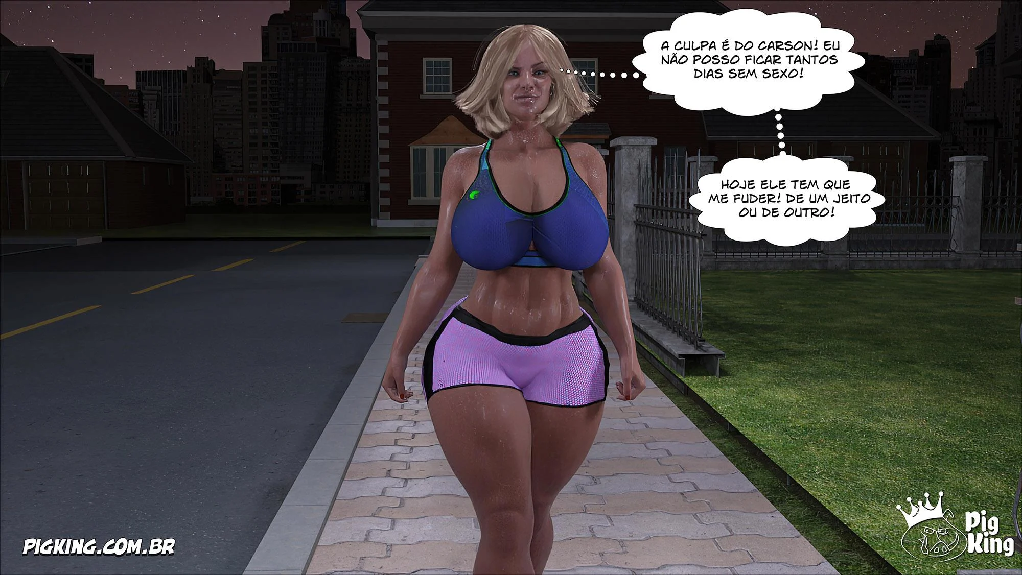 Louise 02: Foda Brutal em 3D - Hentai Pesado no Quadrinho