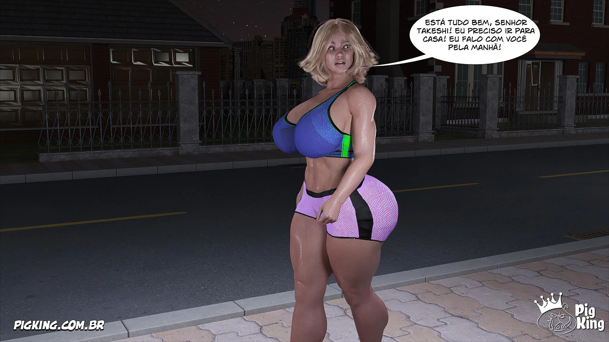 Louise 02: Foda Brutal em 3D - Hentai Pesado no Quadrinho