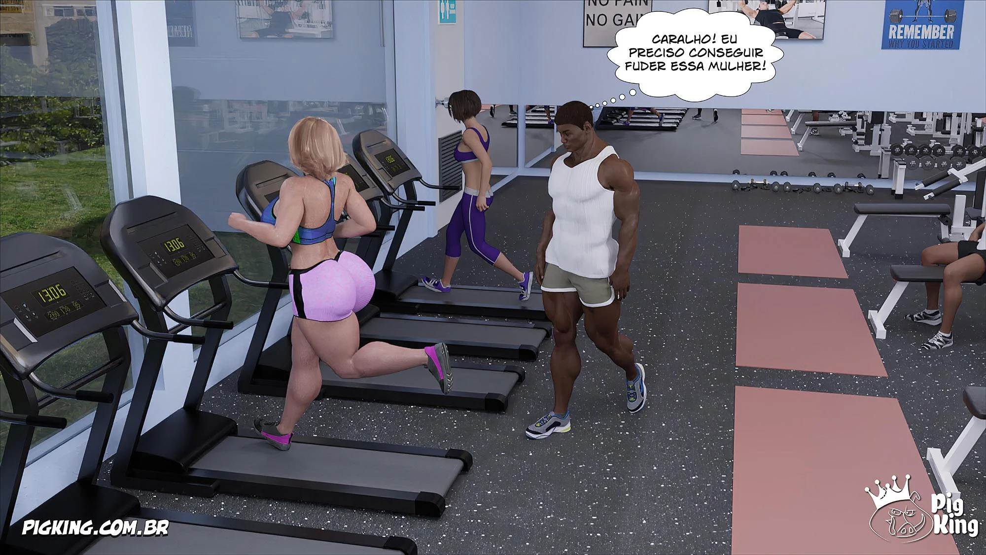 Louise 02: Foda Brutal em 3D - Hentai Pesado no Quadrinho