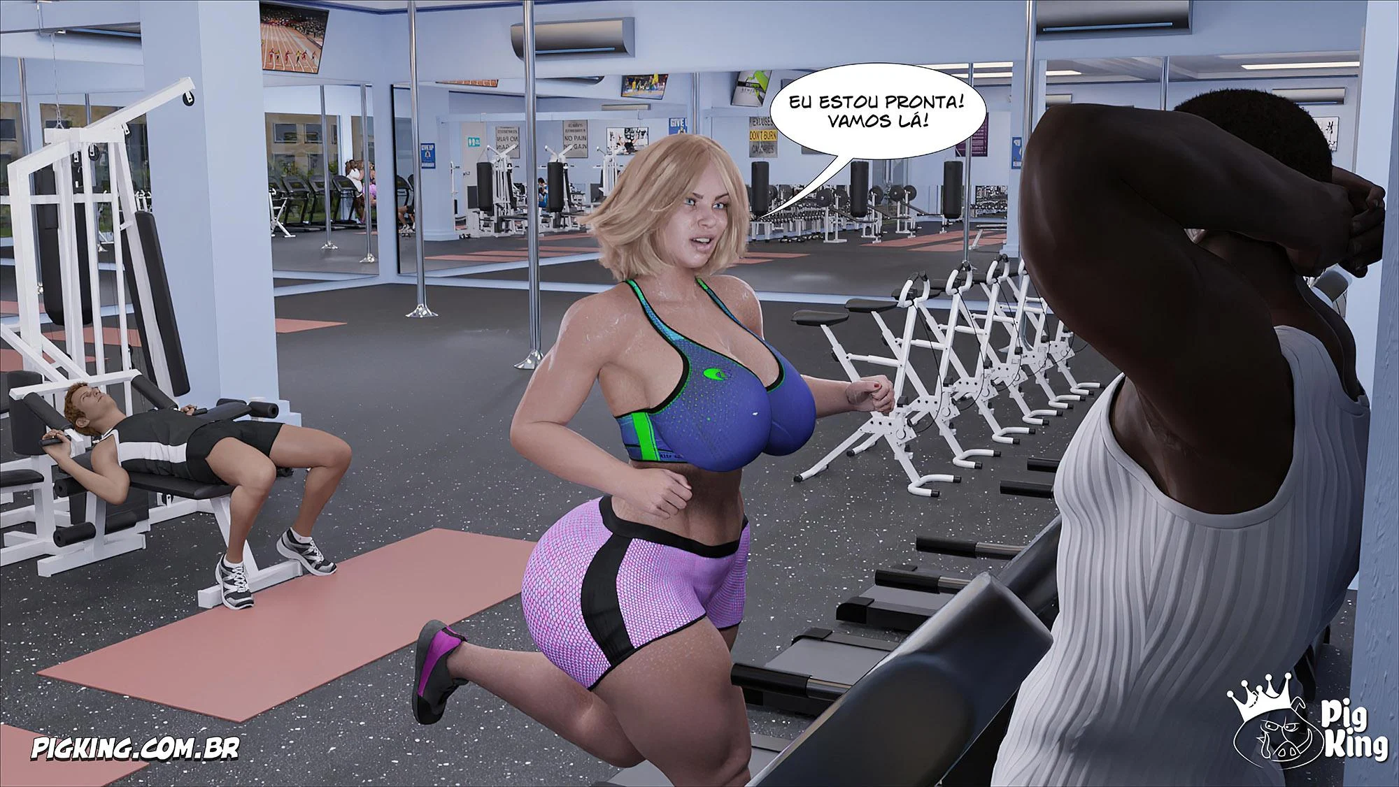 Louise 02: Foda Brutal em 3D - Hentai Pesado no Quadrinho